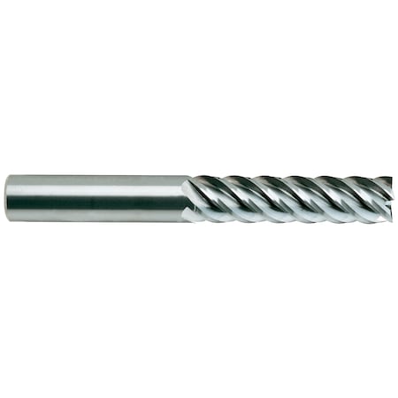 5 Flute Long Length 45 Deg Helix Tialn-Futura Coated Carbide